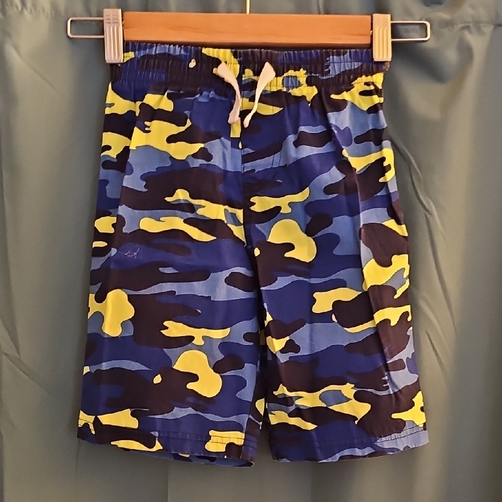 B1G1! Healthtex Blue and Yellow Athletic Shorts